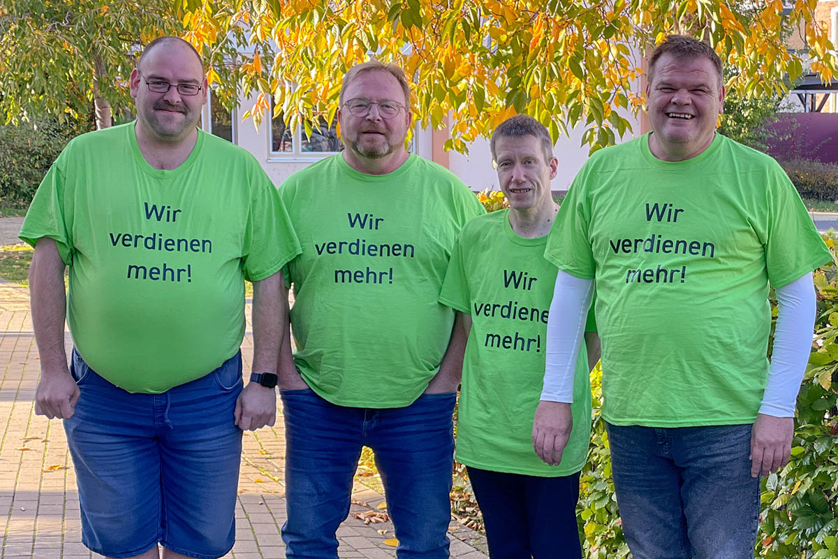 Werkstattrte fordern mehr Gerechtigkeit und Selbstbestimmung: "Wir verdienen mehr!"