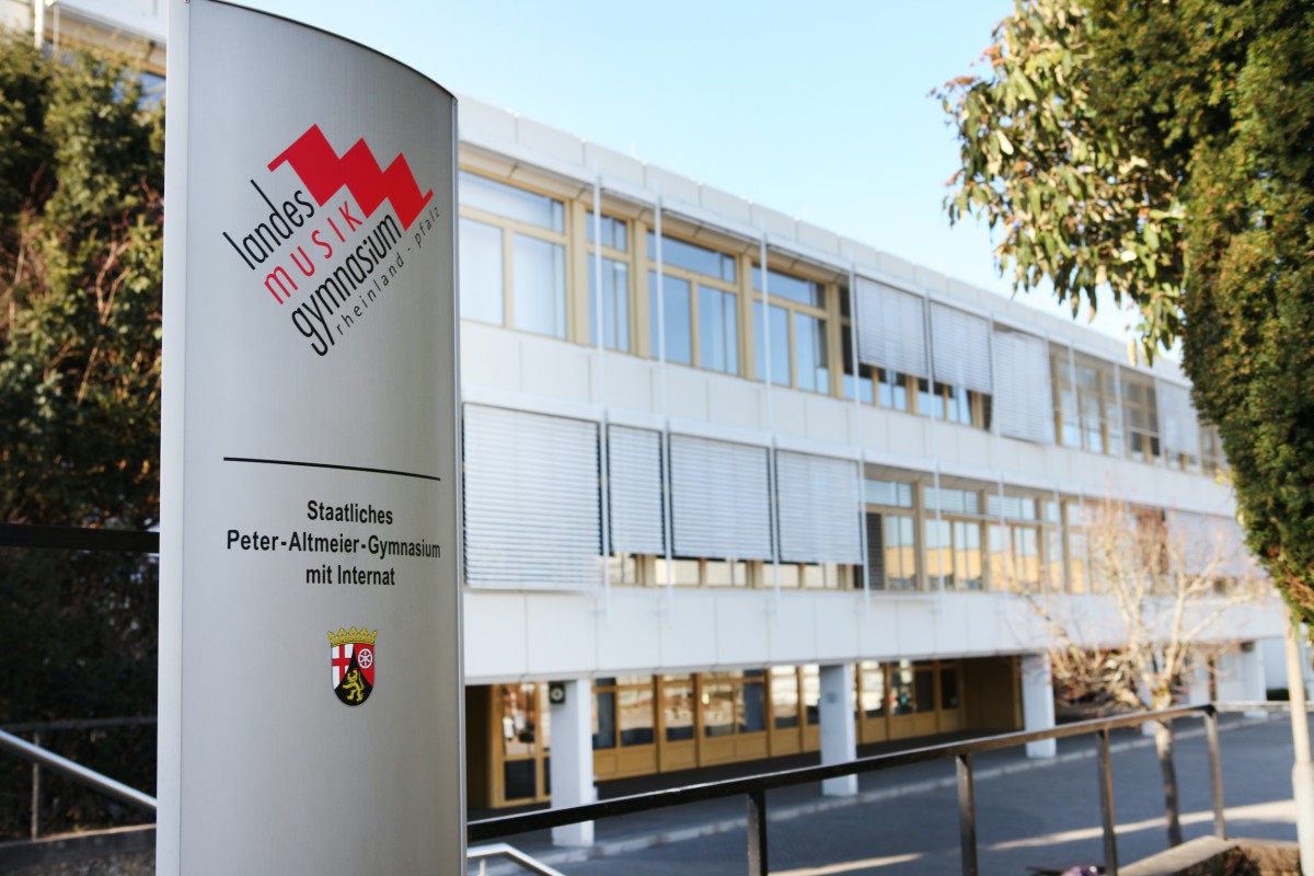 Tag der offenen Tr am Landesmusikgymnasium Rheinland-Pfalz in Montabaur