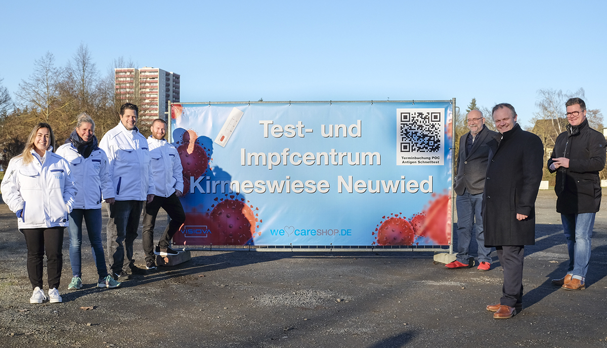 24-Stunden-Impfmarathon auf der Kirmeswiese in Neuwied