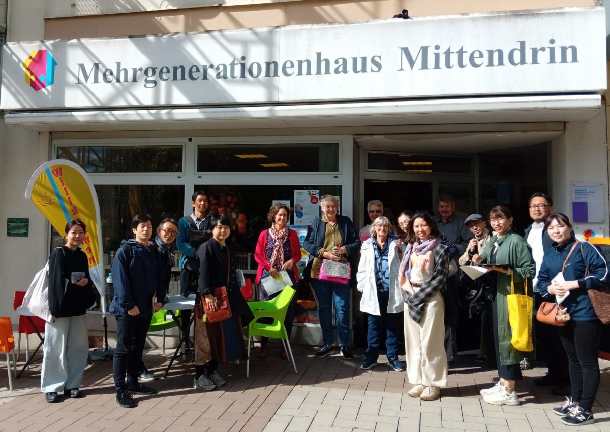 Delegation aus Japan besuchte das Mehrgenerationenhaus und Haus der Familie Mittendrin Altenkirchen