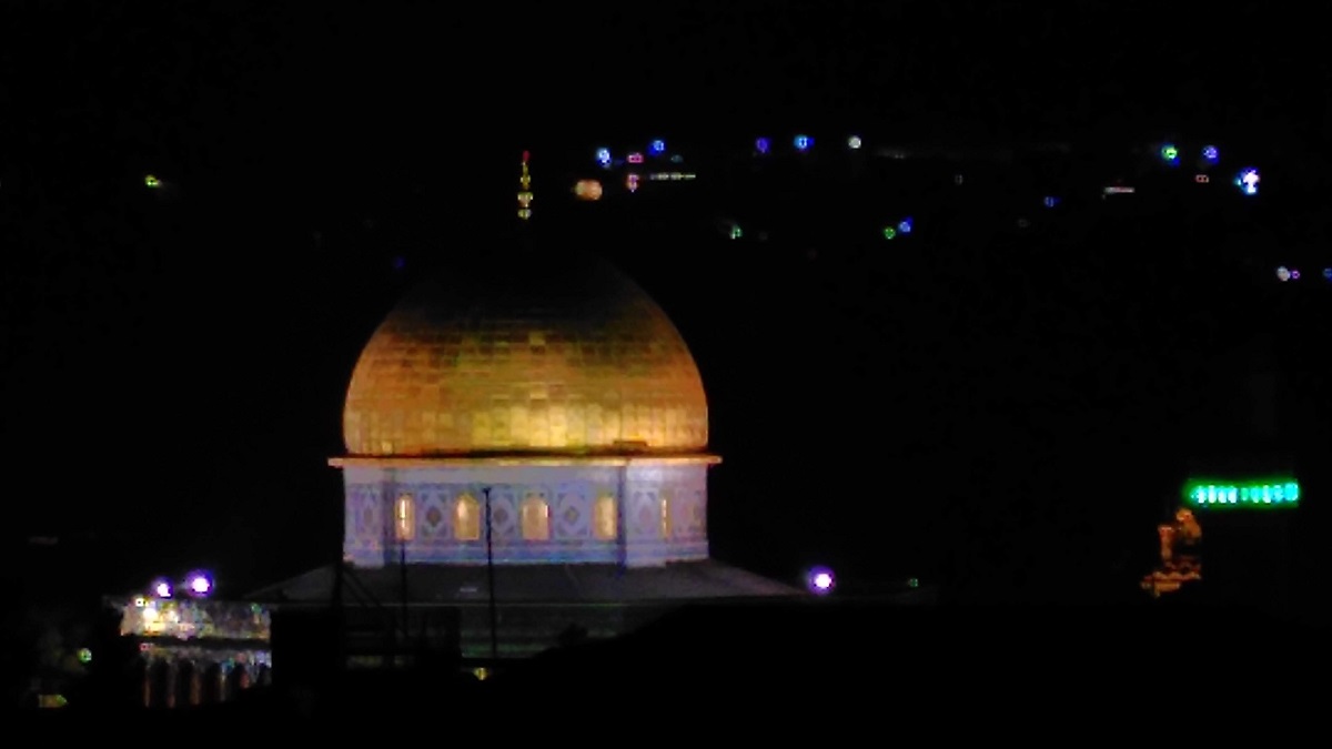 Jerusalem bei Nacht (Foto: privat)