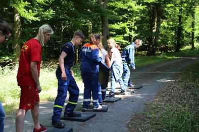 Team-Work und Konzentration sind gefragt. Foto: DLRG