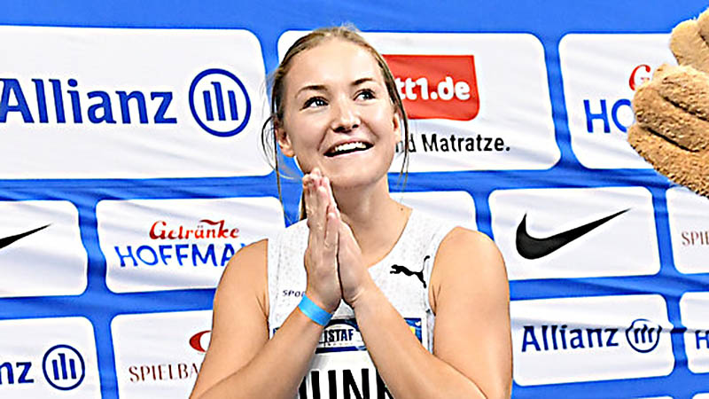 Sophia Junk wird vom 18. bis 20. Mrz voraussichtlich an der Hallen-WM in Belgrad teilnehmen. Foto: Iris Hensel