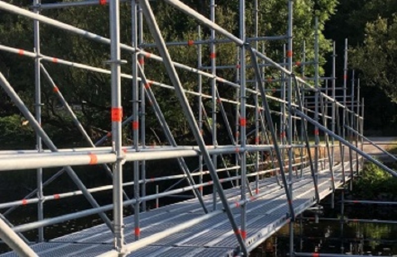 Die mobile THW-Behelfsbrcke ber die Sieg bei Etzbach, jeweils beim Radwandertag Siegtal pur im Einsatz, wird wohl nicht mehr so oft zum Einsatz kommen (mssen). (Foto: Archiv AK-Kurier)