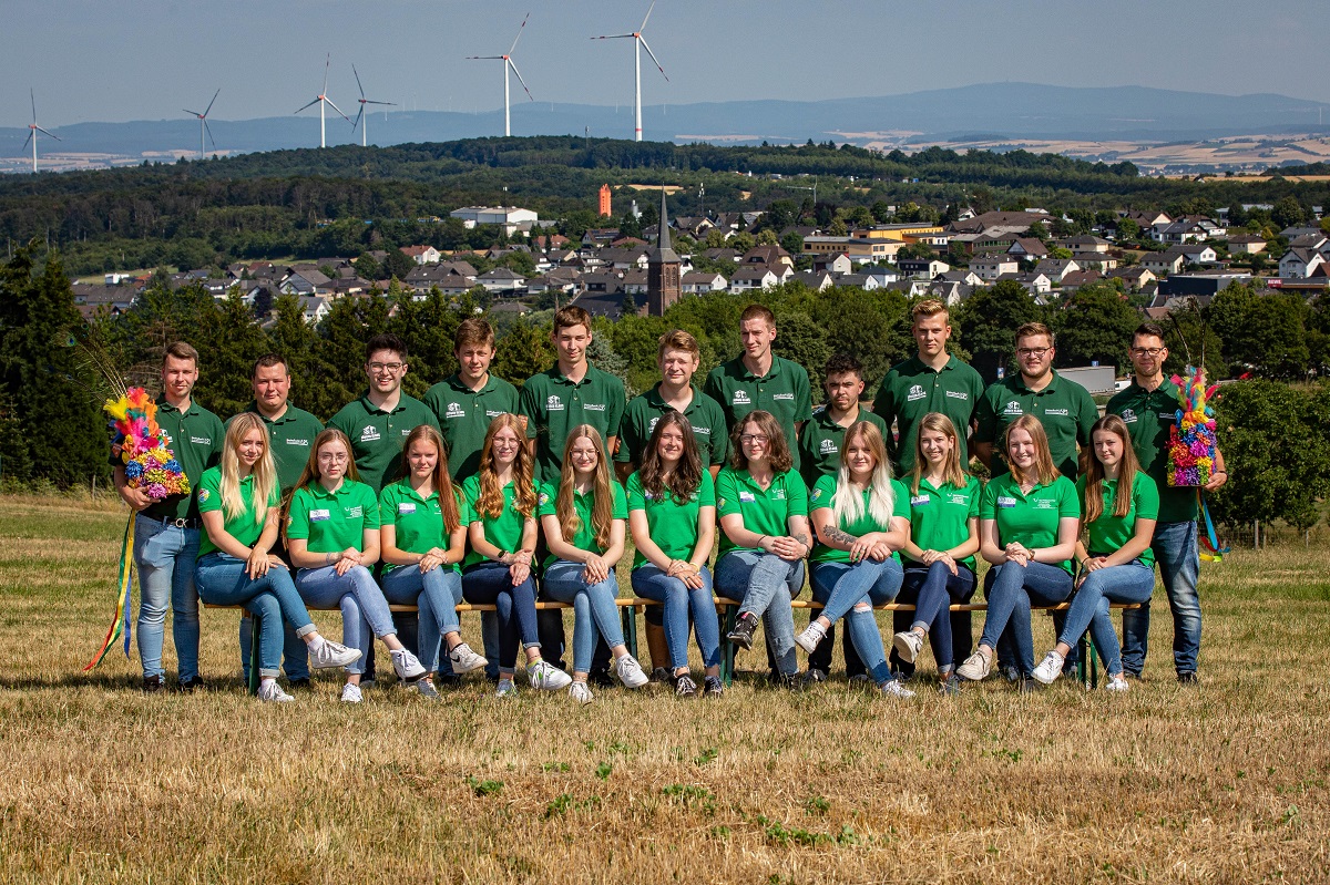 Die Kirmesgesellschaft 2023 freut sich auf die Nentershuser Kirmes vom 11. bis 14. August. (Foto: Andreas Egenolf)