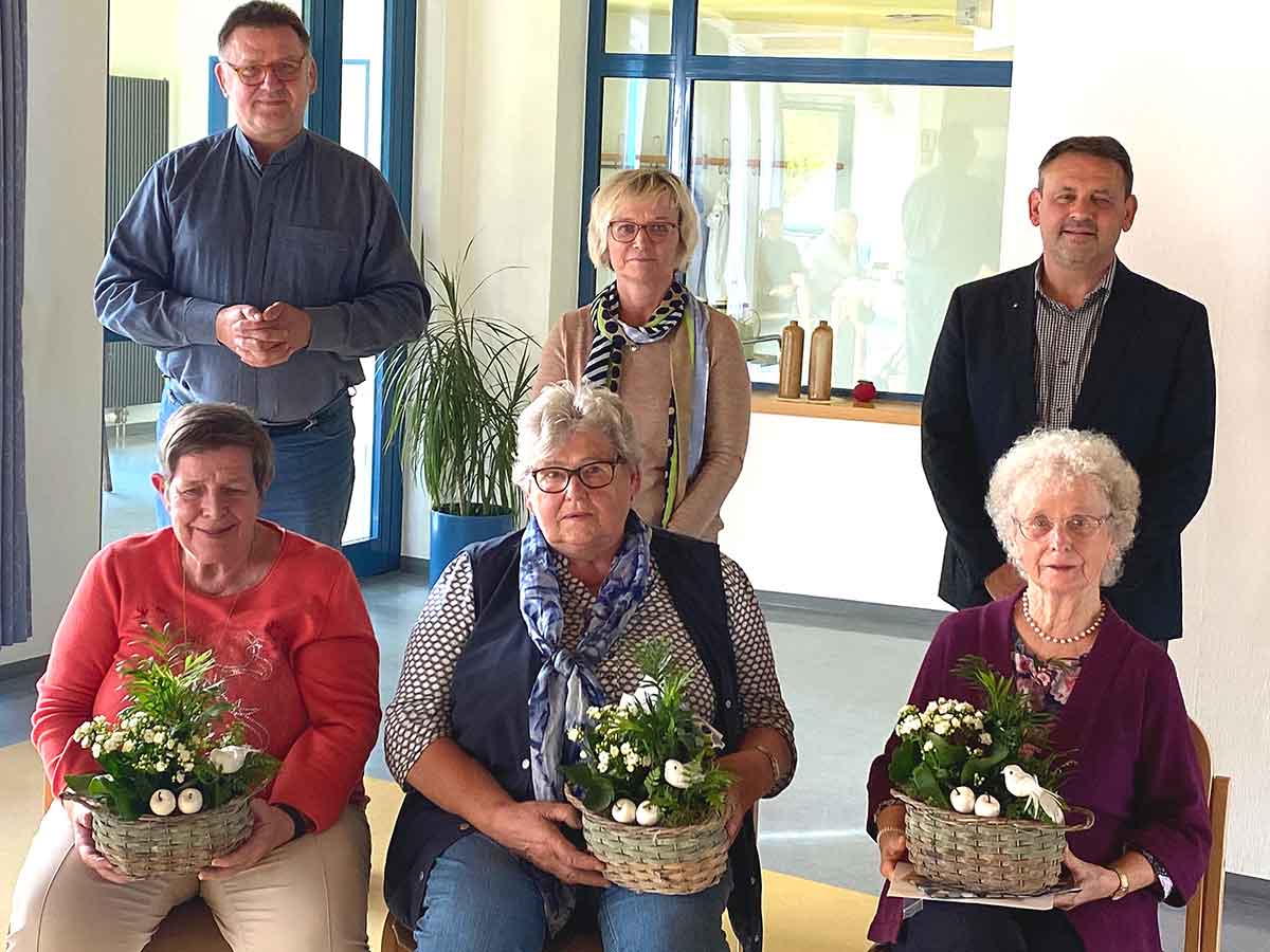 Ehrung der Ehrenamtlichen im Haus Helena. (Foto: Caritas)