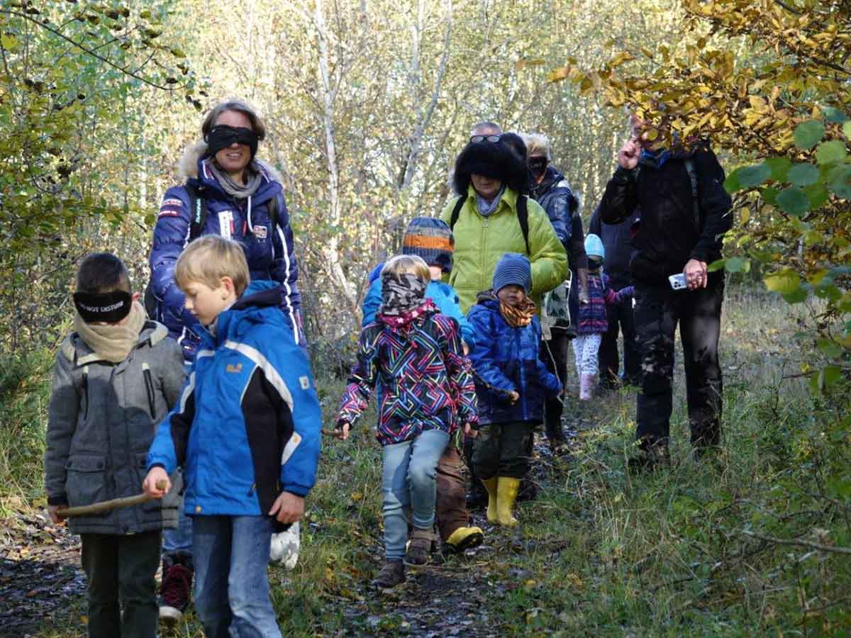 Traumwetter und viele glckliche Gesichter auf den Spuren von Steffi Stffelmaus