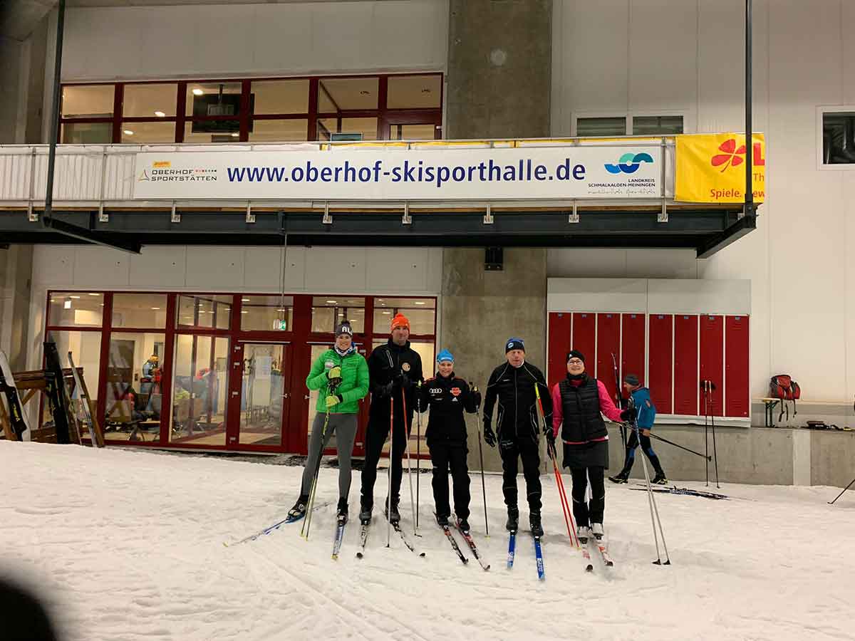 Erfolgreiche Teilnehmer der Langlauf-Fortbildung. (Foto: Skiverband Rheinland)