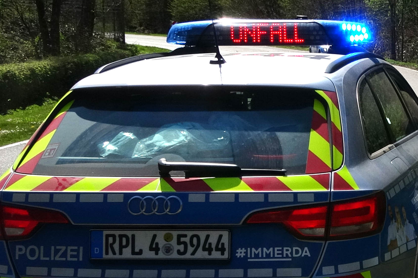 Verkehrsunfall auf der L305 bei Selters