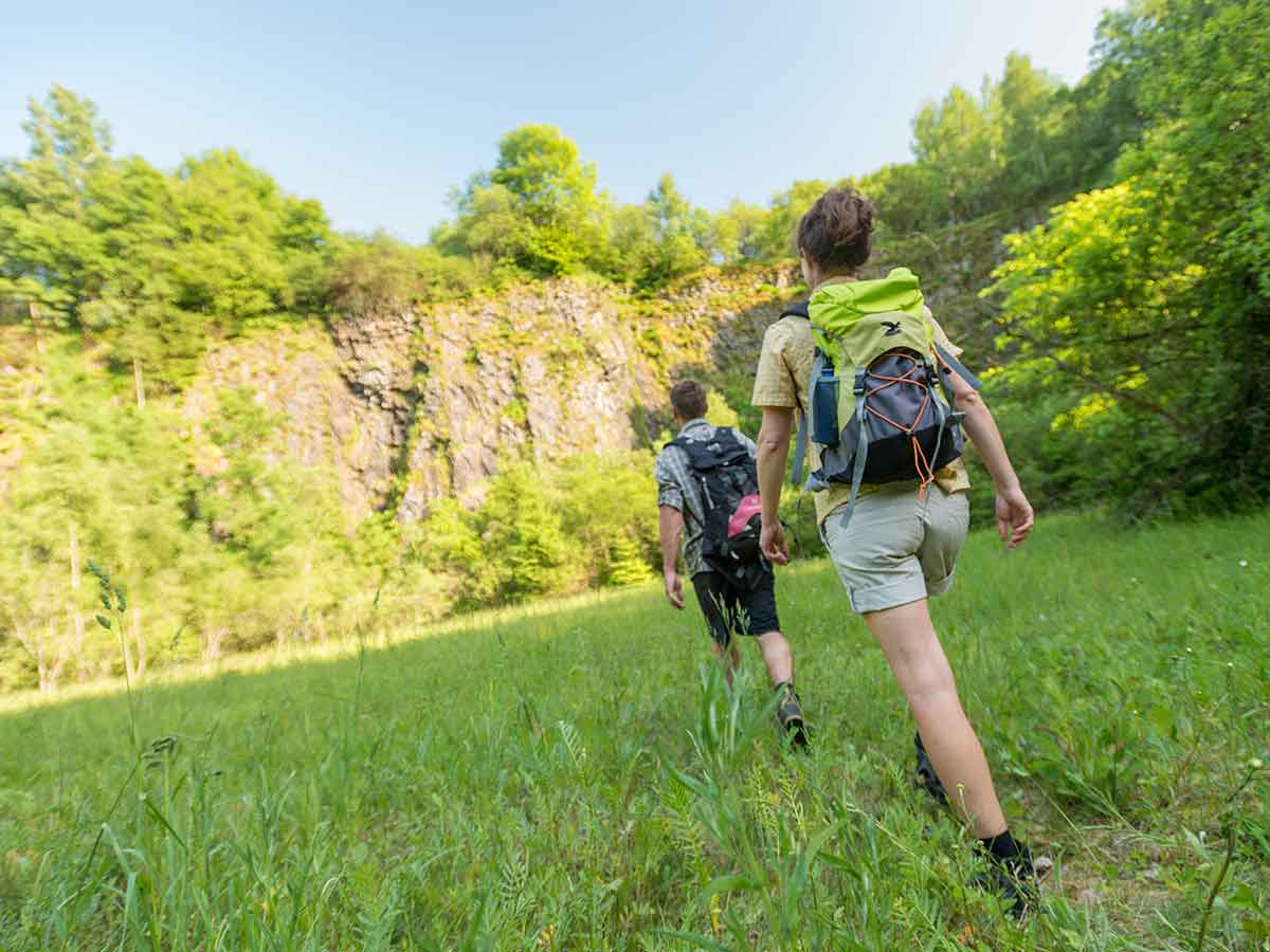 Wanderung zu Bad Marienbergs "Glcksorten". (Foto: Touristinfo Bad Marienberg)