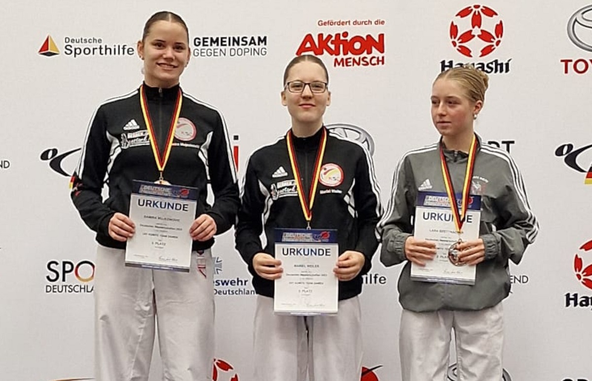 KSC Puderbach: U21-Damen-Team ist deutscher Vizemeister im Karate