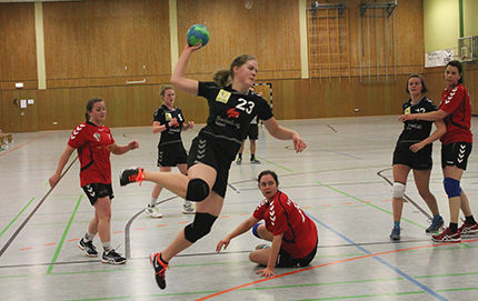 Alexandra Mller steuerte vier Tore zum Heimsieg gegen die Reserve der HSG Kastellaun-Simmern bei. Foto: Verein