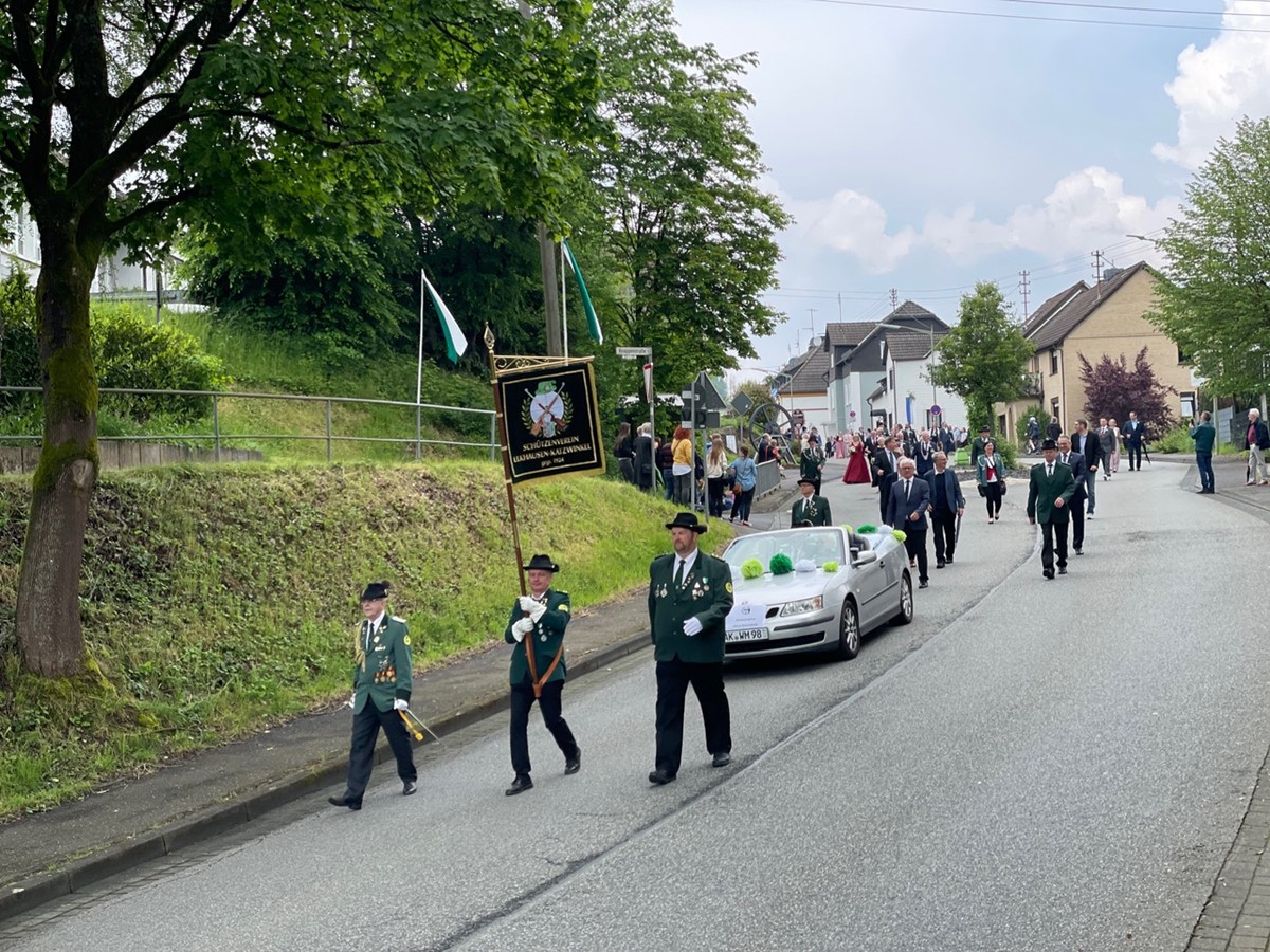 An Pfingsten feierte der SV Elkhausen-Katzwinkel seinen 100. Geburtstag mit Jubilums-Schtzenfest. (Fotos: Katharina Behner)