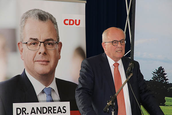 Volker Kauder in Meudt. Foto: CDU