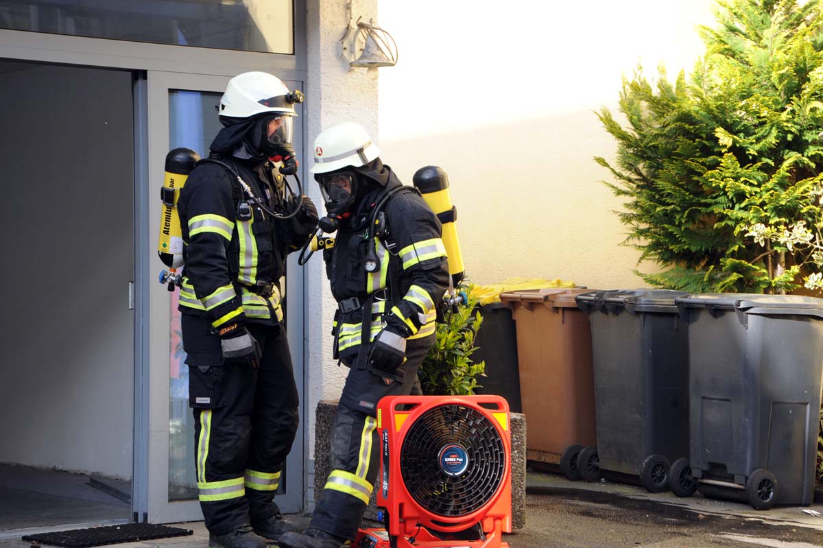 Aktualisiert: Kellerbrand in der Wilhelmstrae in Betzdorf