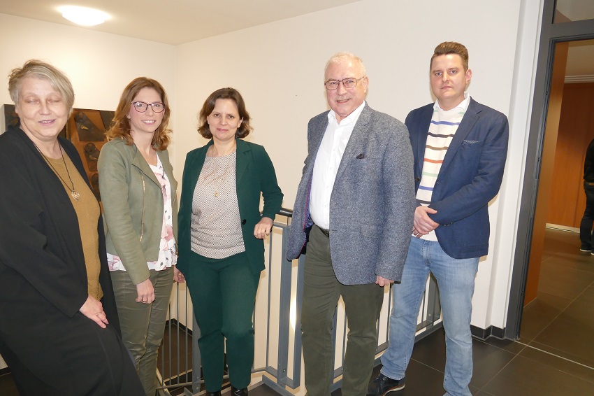 Margit Strunk, Sabine Btzing-Lichtenthler, Juliane Seifert, Heijo Hfer, Benjamin Geldsetzer (Fotos: ma)