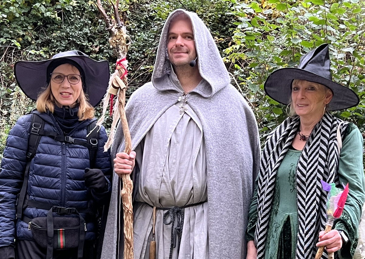 Hexen und Druiden am Druidenstein. (Foto: Sven Wolff)