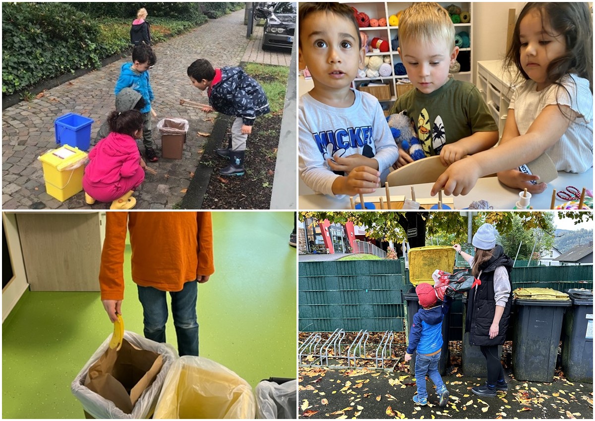 Spielerisch recyceln: Kitas in Kirchen beteiligten sich an Nachhaltigkeitswoche