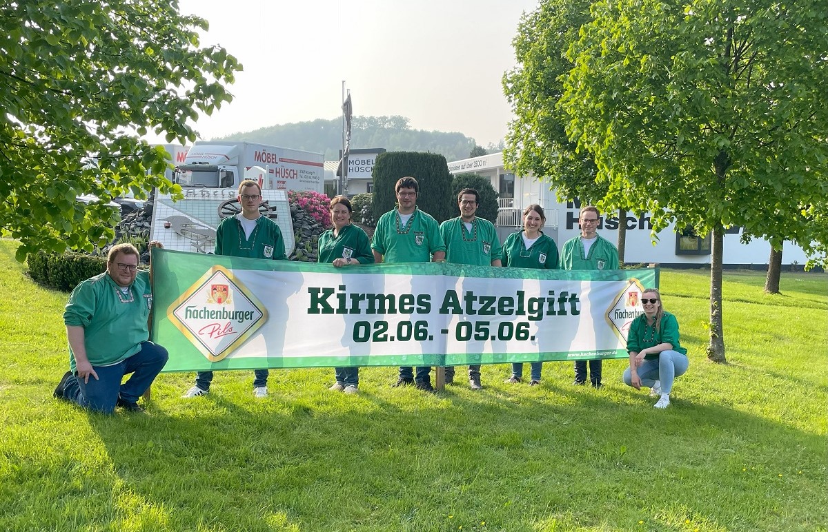 Atzelgifter Kirmesjugend veranstaltet am ersten Juni-Wochenende wieder eine Zeltkirmes