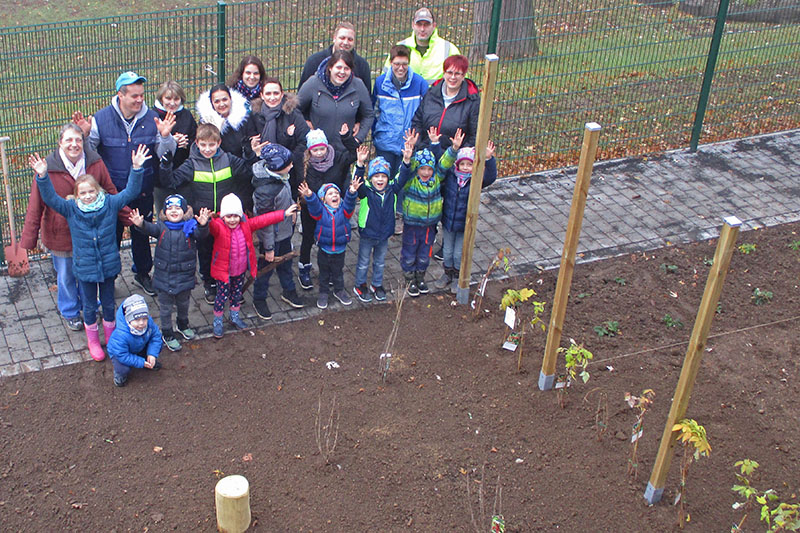 Kita Rommersdorf hat jetzt einen Garten