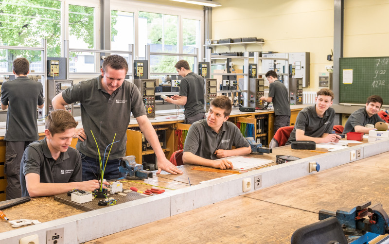 Tag der Ausbildung bei der evm-Gruppe