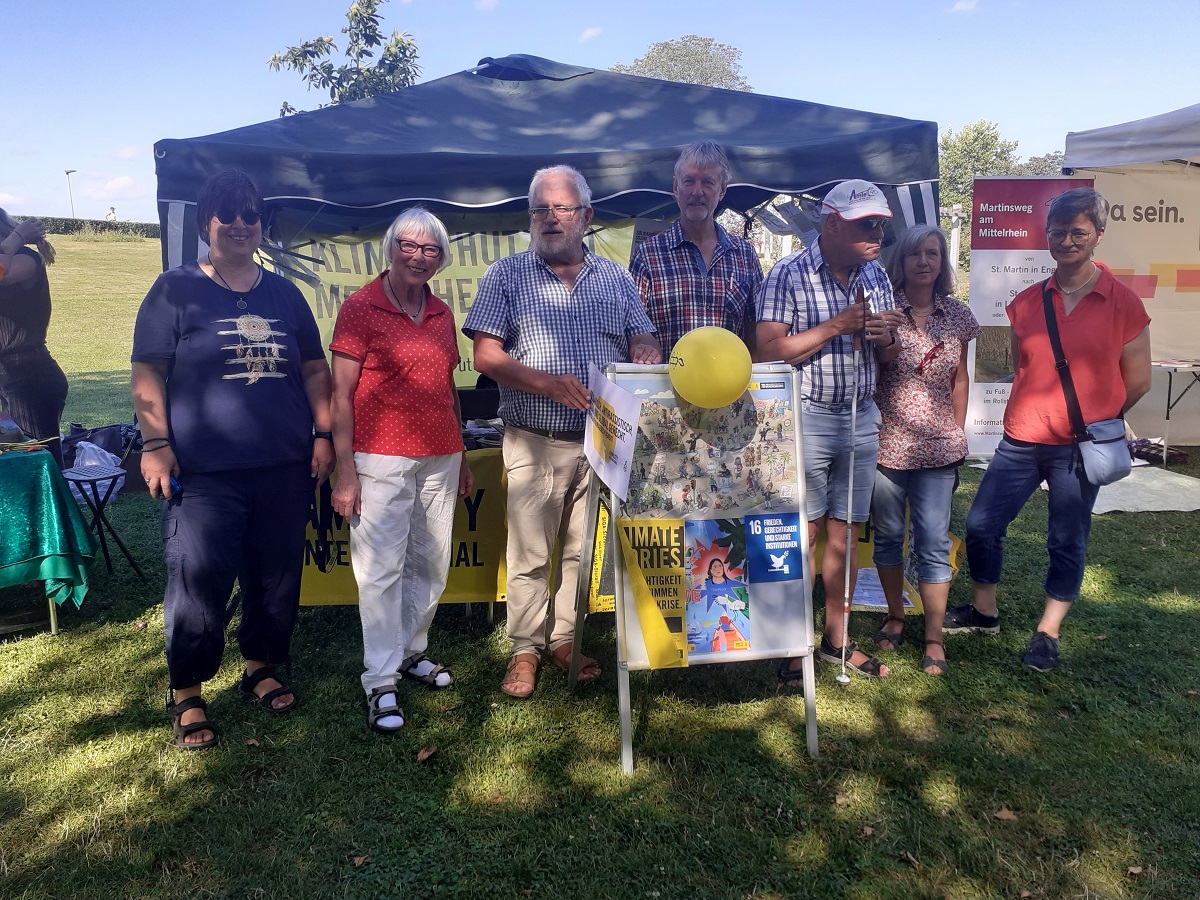 Amnesty International in Neuwied feiert Nachhaltigkeitsfest zu Kolumbien