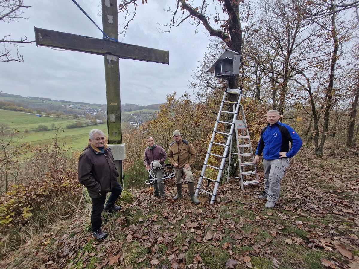 v.l.: Norbert Buchen, Guido Grohs, Gerald Grohs, Sebastian Wenning (Foto: Matthias Grohs) 