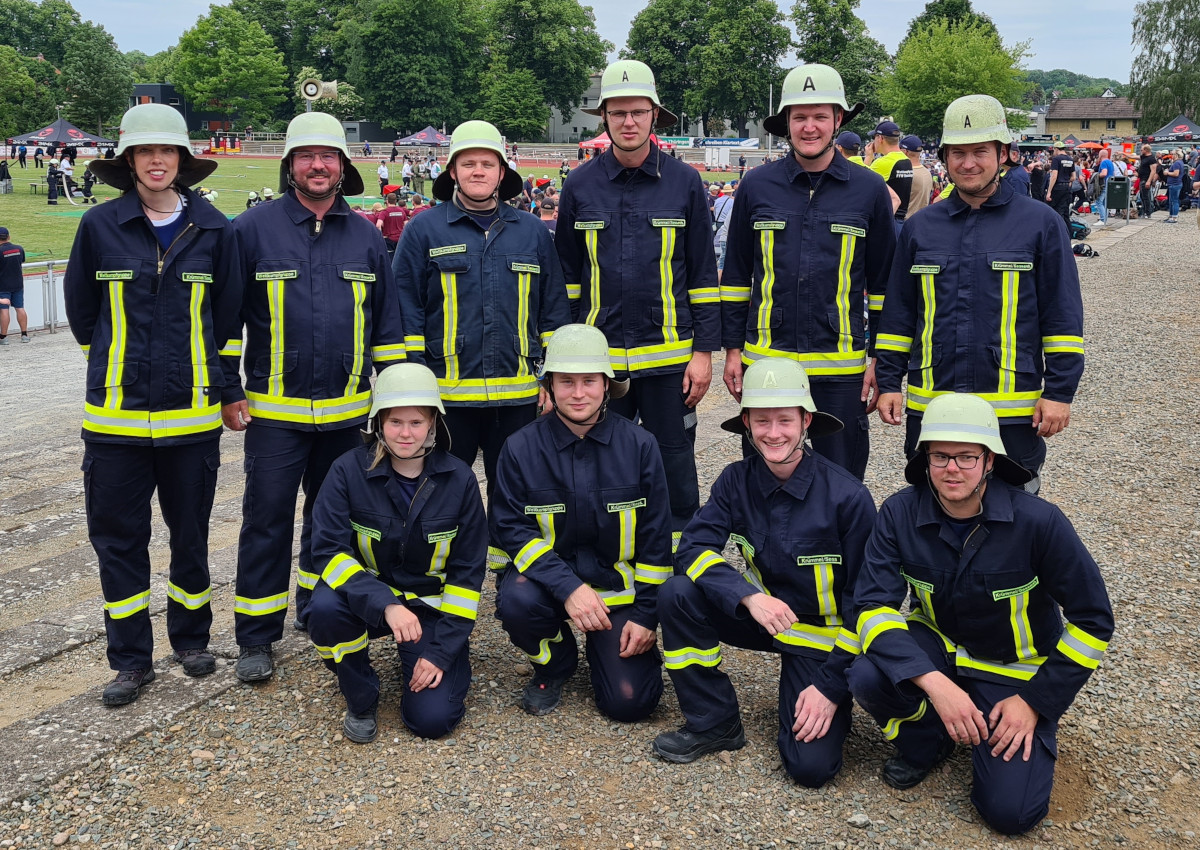 Die erfolgreiche Mannschaft. (Foto: Freiwillige Feuerwehr Krmmel-Sessenhausen)