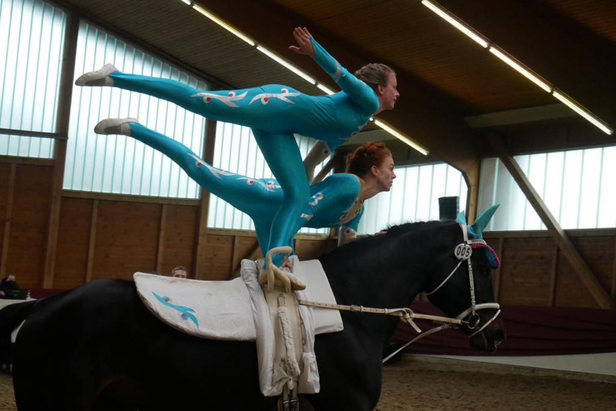 Nina Kaul und Nadja Netzer waren beim Wettbewerb dabei. (Foto: Uwe Lederer)