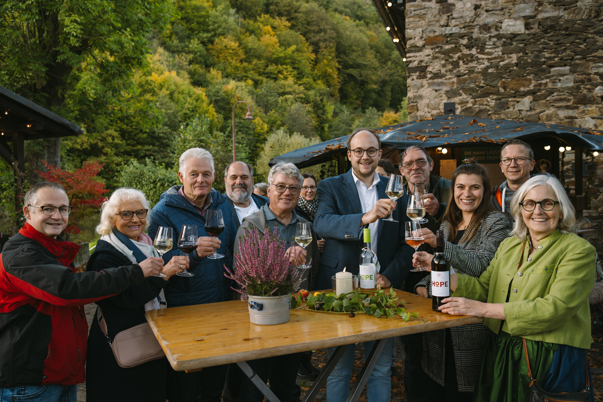 Wein, Musik und Beisammensein: Das Wiedtaler Weinfest 2024