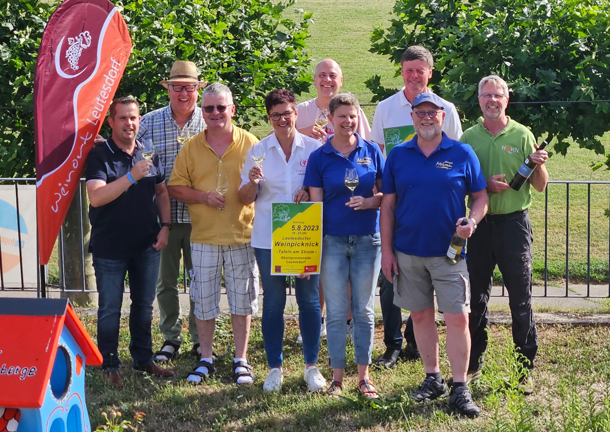 Leutesdorfer Wein-Picknick lockt an den Rhein