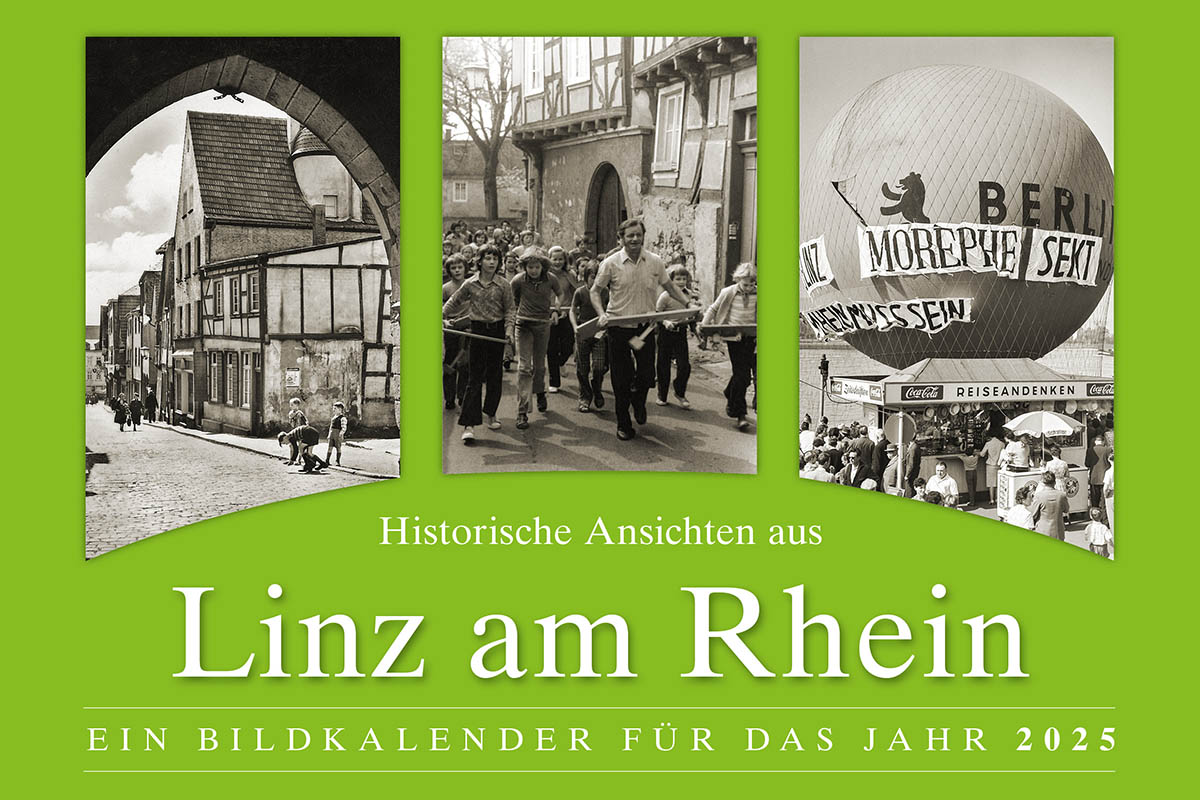 Historische Ansichten aus Linz: Bildkalender fr 2025 erschienen