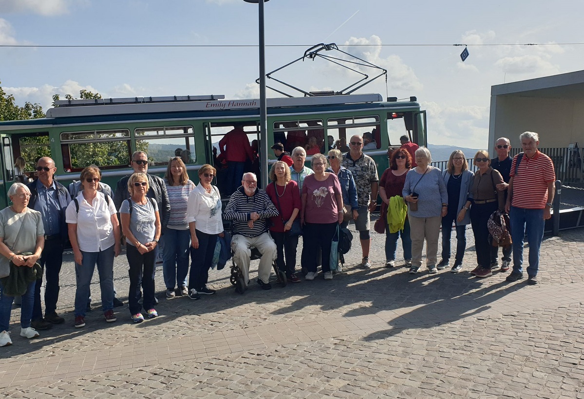 Ausflug zu Drachenfels und Adenauerhaus mit dem Gesangverein "Heimattreue" Muscheid