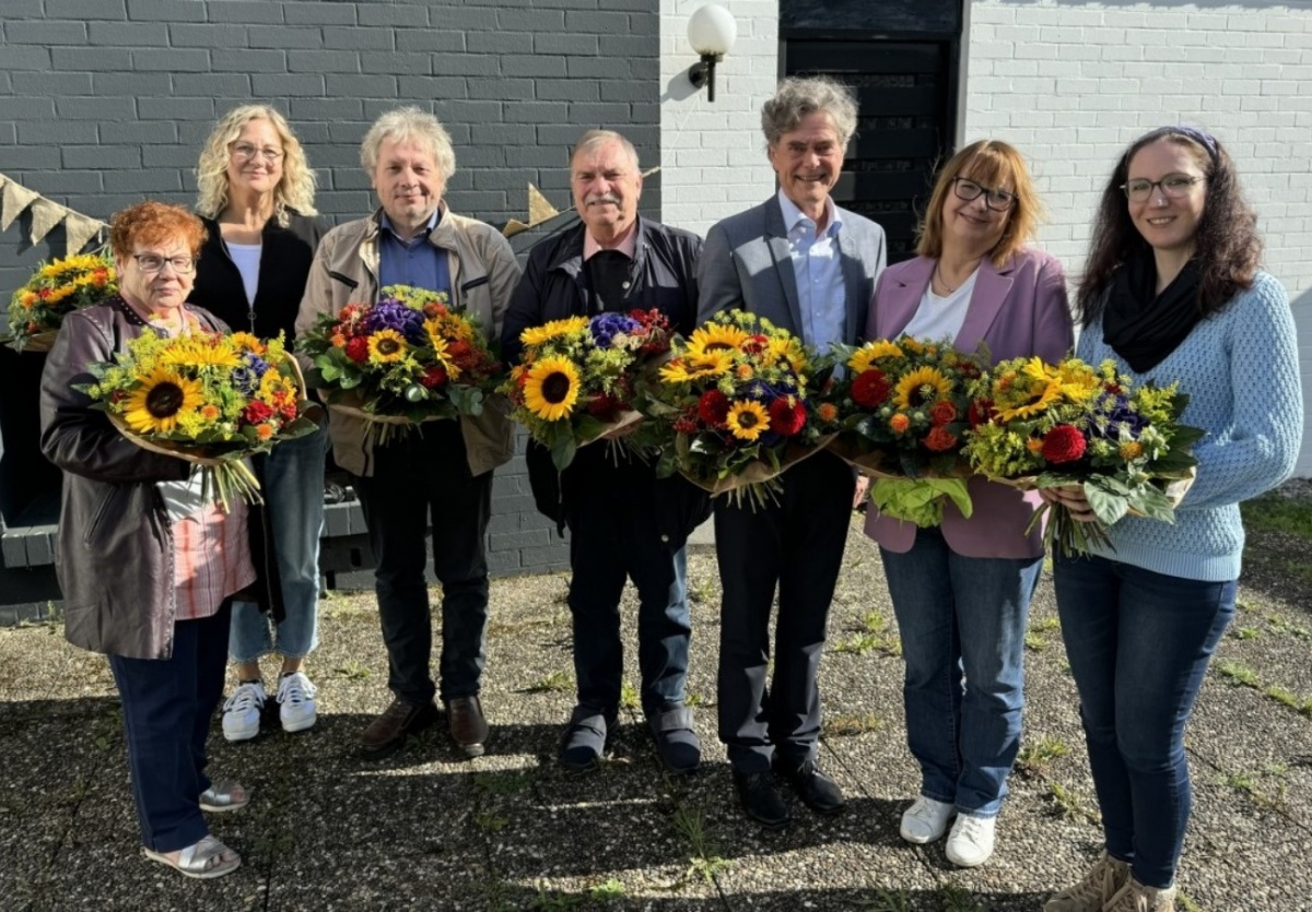 Maria Fuchs, Mechhtild Reifenrath, Hartmut Hhn, Horst Klein, Dr. Holger Liefeld, Barbara Wolf und Andrea Pfeifer-Vogel (Foto: Kathrin Wolter)