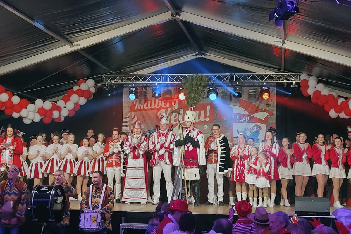 Karneval in Malberg: Eigene Akteure sorgen fr ausgelassene Stimmung