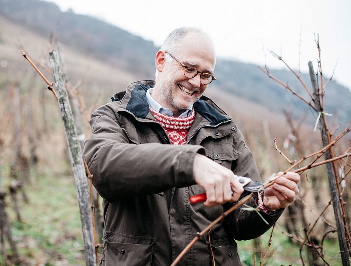 Winzer Martin Sturm betreibt kologischen Weinbau. (Foto: privat)