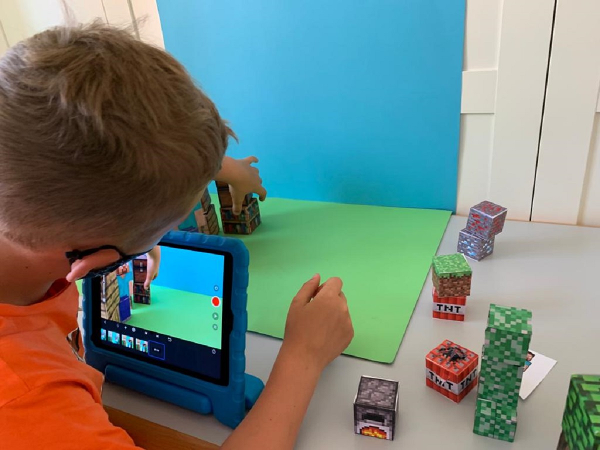 Minecraft Stop-Motion Trickfilm Workshop im Jugend- und Kulturzentrum "Zweite Heimat"