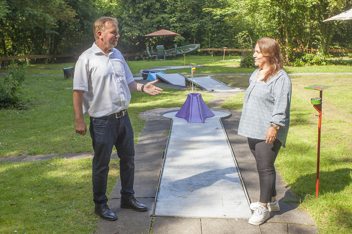 Minigolf und mehr im Schlosspark in Dierdorf