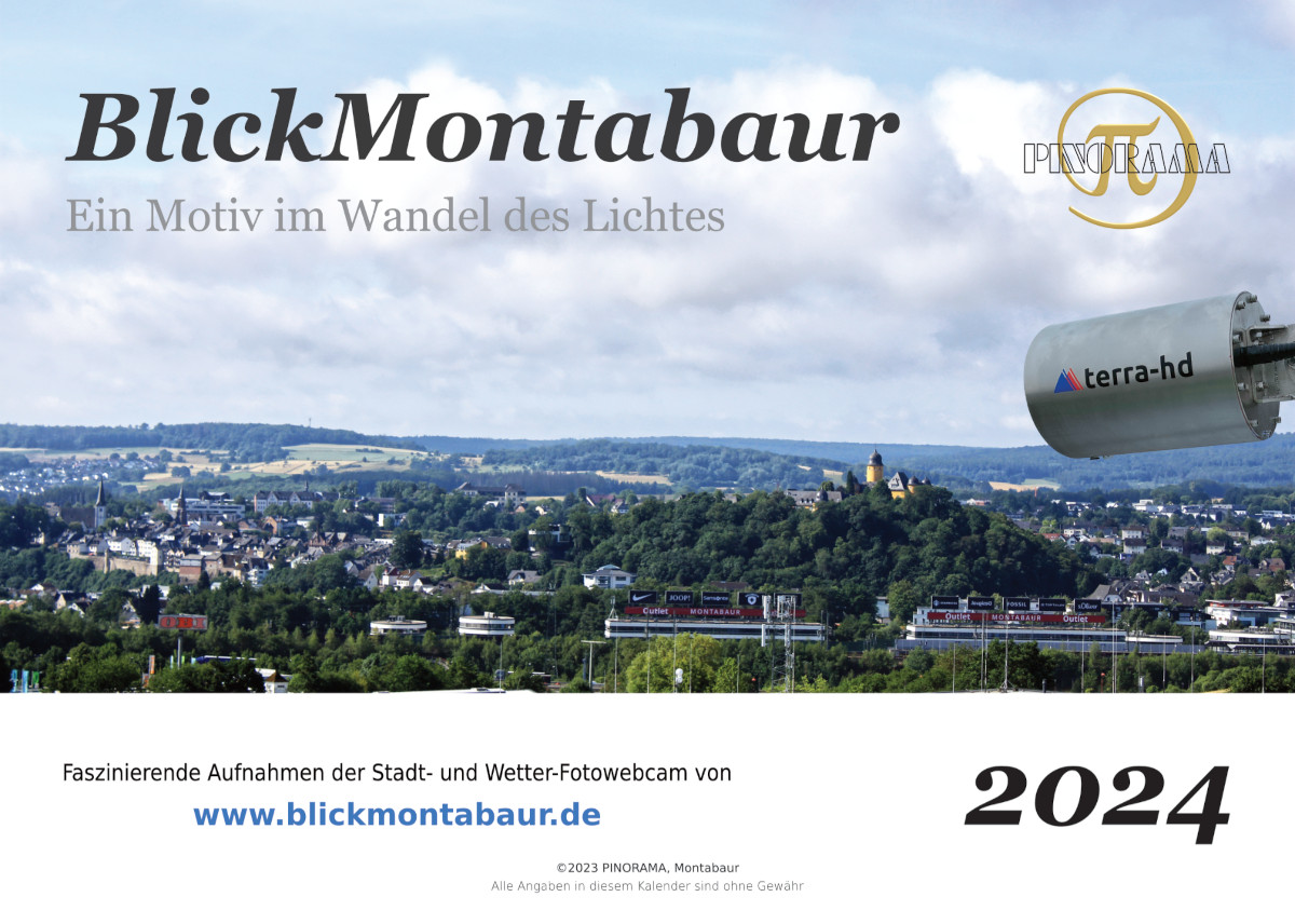 Kostenloser Fotokalender 2024 von Montabaur