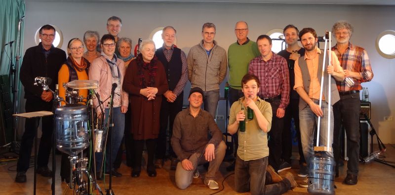 Zu einer Zukunftswerkstatt treffen sich die Aktiven der Kleinkunstbhne Mons Tabor. Foto: privat