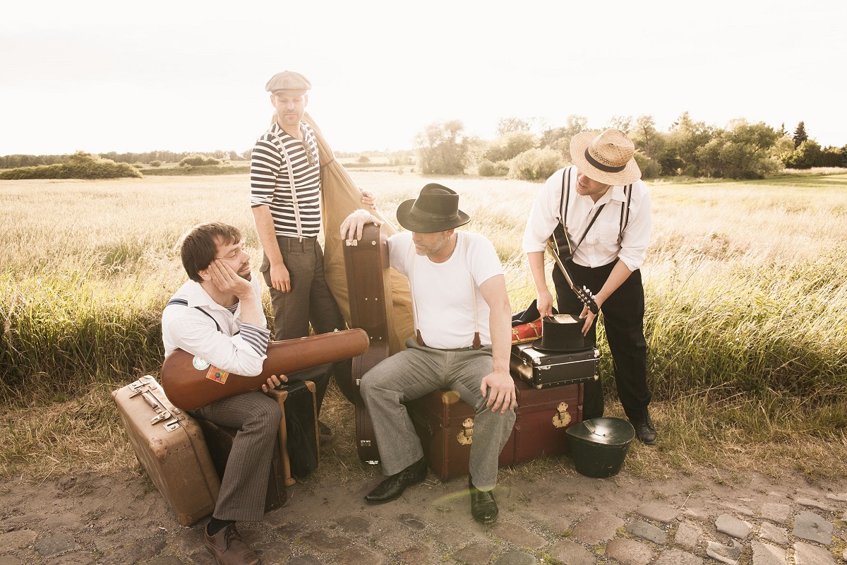 Monsieur Pompadour begeistern mit mitreiendem Gypsy Swing. (Foto: Svea Pstges=