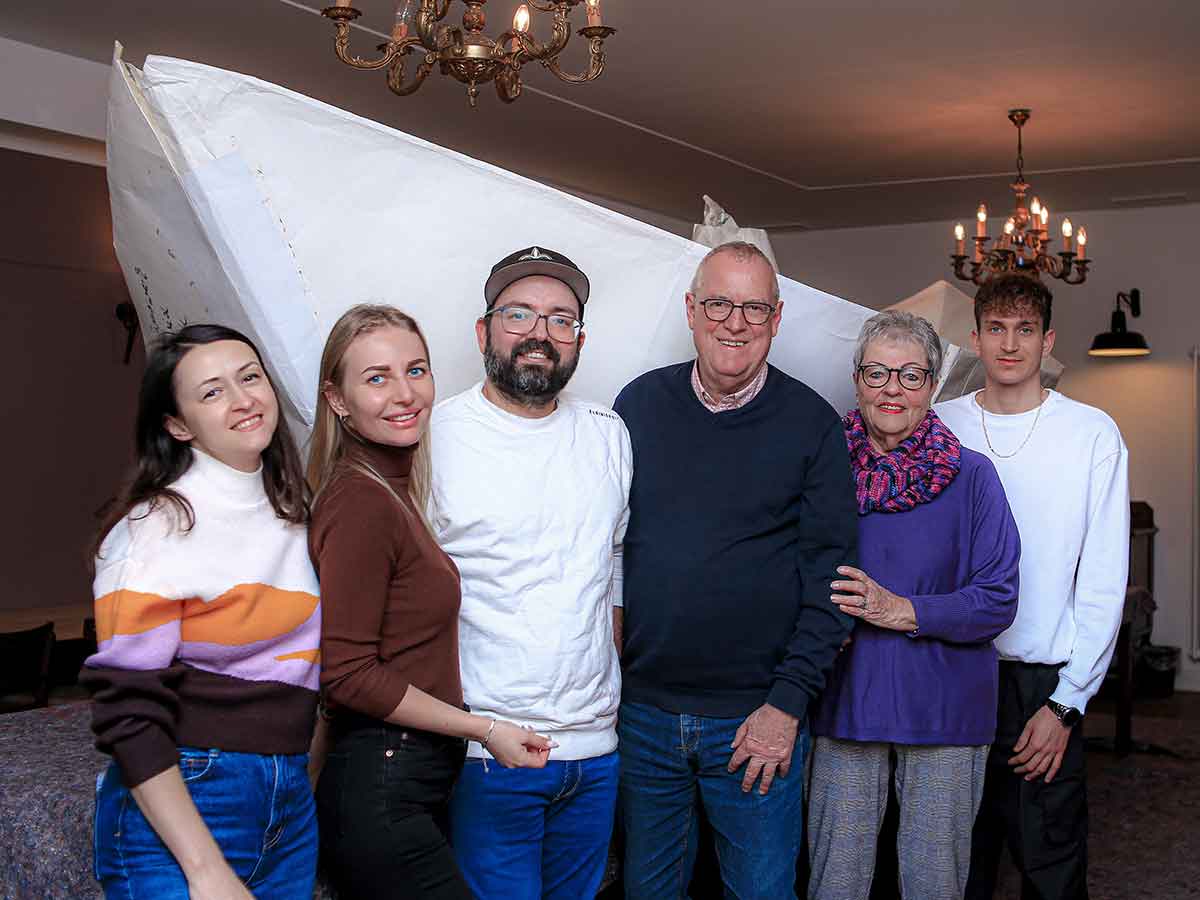 In Neuwied entsteht ein Schiff der Hoffnung. (Foto: Anna Klymenko)