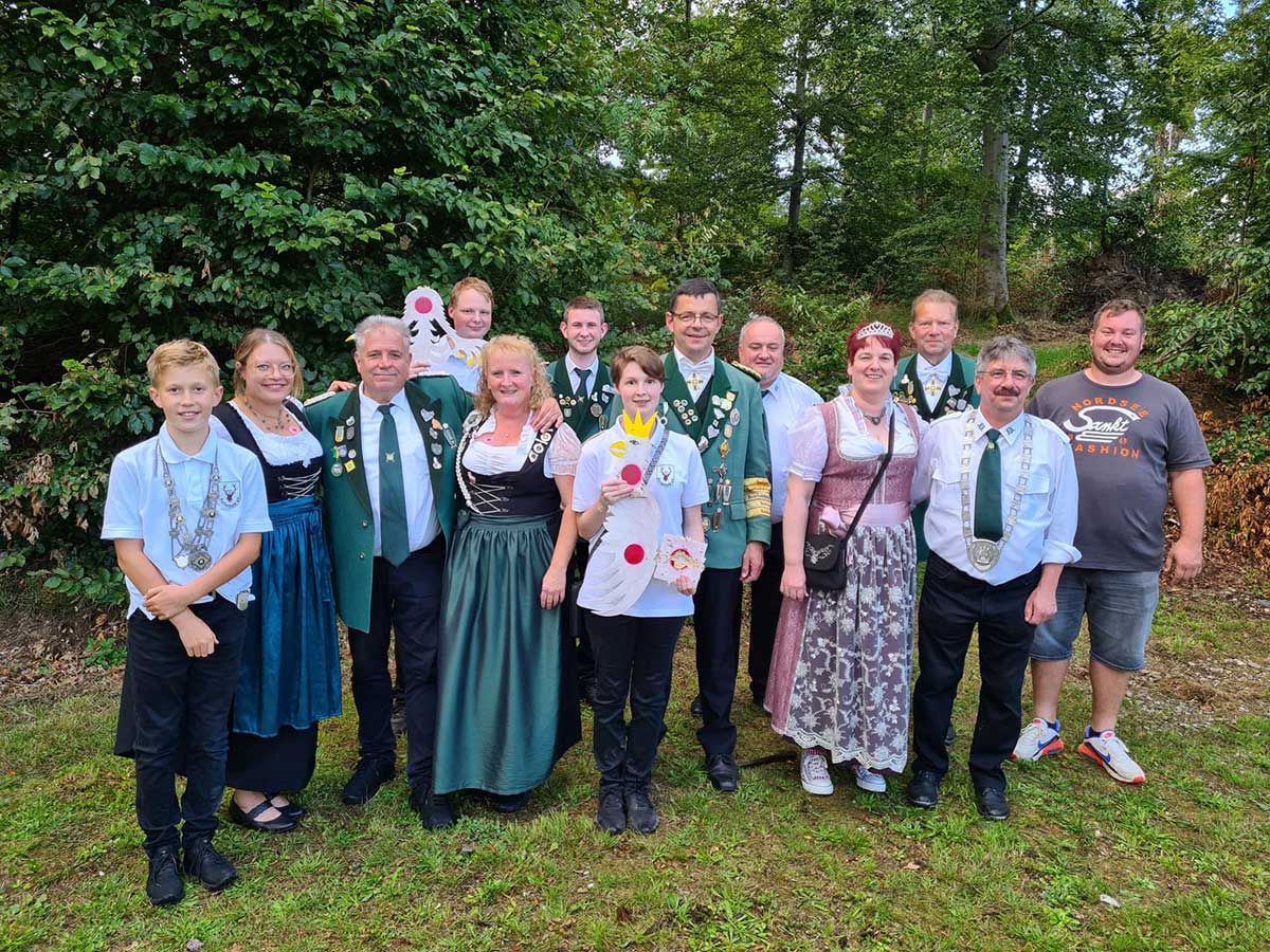 St. Hubertus Schtzenbruderschaft Kurtscheid hat neuen Schtzenknig