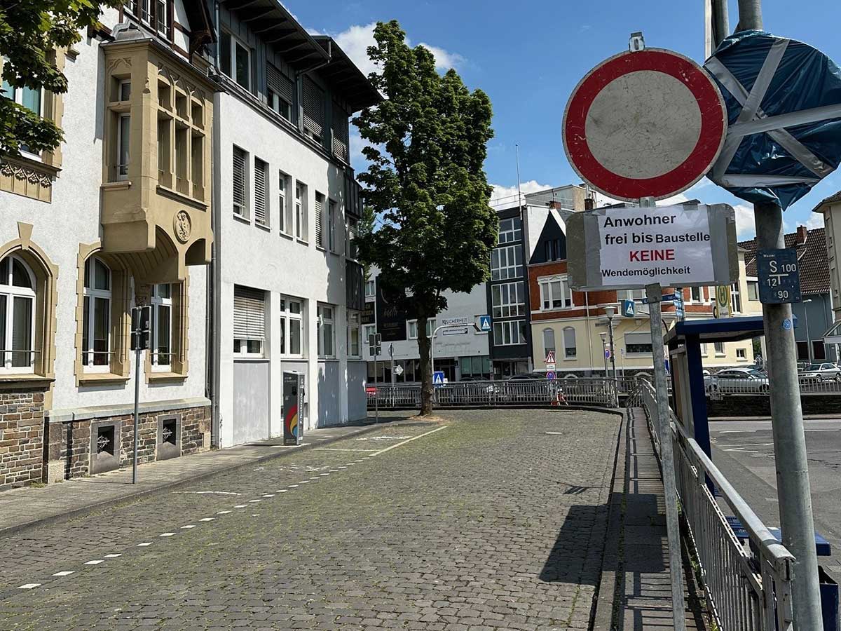 Notbaumanahme fhrt zu temporrer Sperrung der Wilhelm-Leuschner-Strae in Neuwied