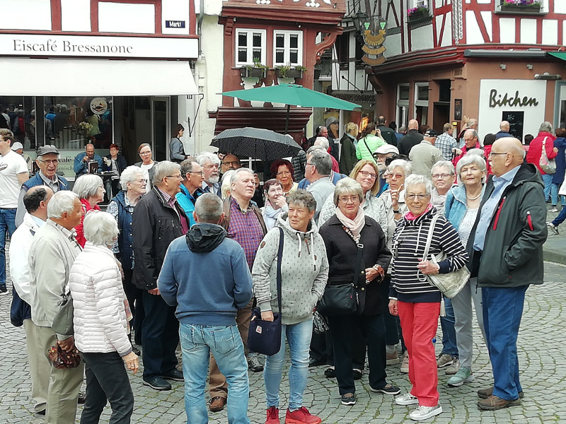 Behindertensportgemeinschaft ging auf Tagestour