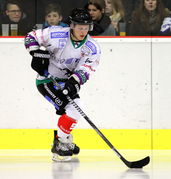 Maik Klingsporn hat zuletzt fnf Saisons in der Oberliga verbracht (hier im Trikot der Moskitos Essen). Zuvor absolvierte er 70 DEL-Einstze fr Dsseldorf. Foto: Privat