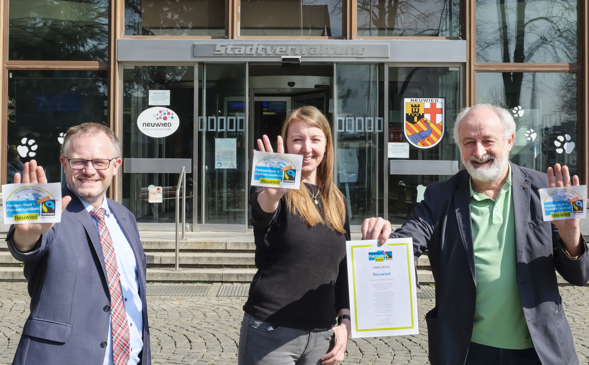 Zertifizierung erneuert: Neuwied bleibt "Fairtrade"