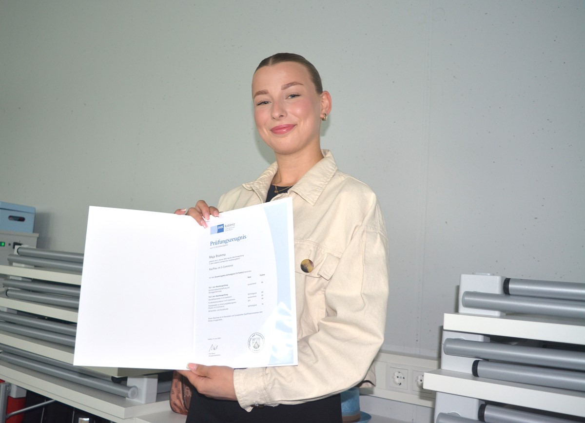 Herzlichen Glckwunsch zur bestandenen Ausbildung! (Fotos: Wolfgang Rabsch)