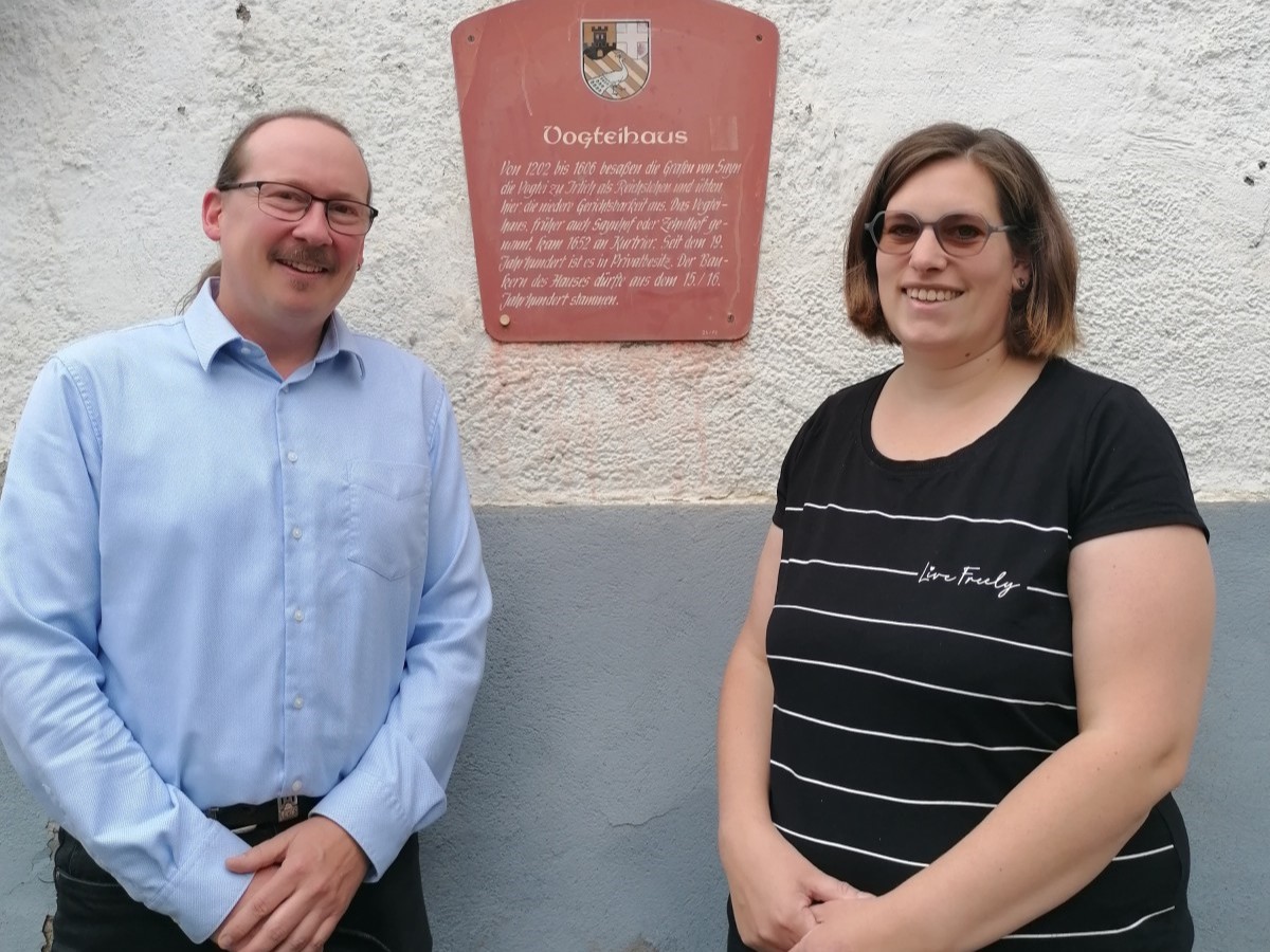 Patrick Simmer und Julia Eudenbach schlieen sich zusammen (Foto: Julia Eudenbach)