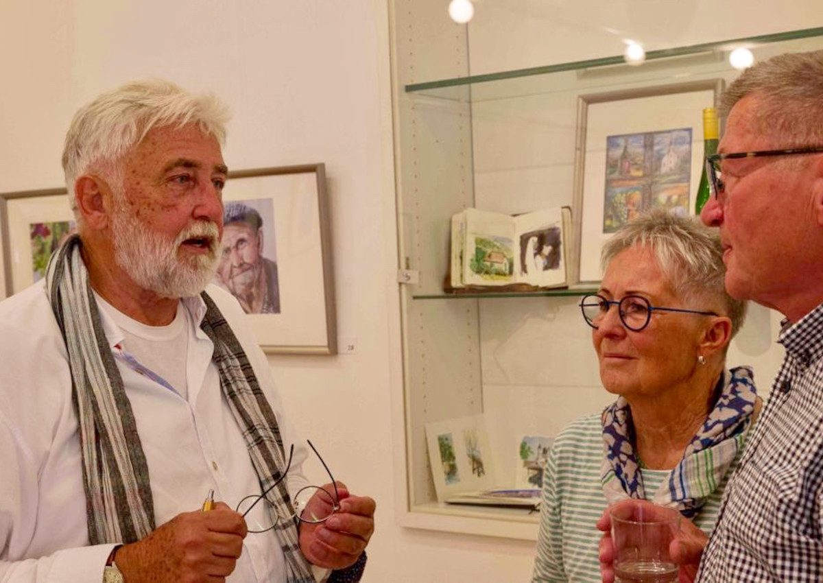 Dr. Jrgen Henrich stellt in Neuwied aus. (Foto: Veranstalter)